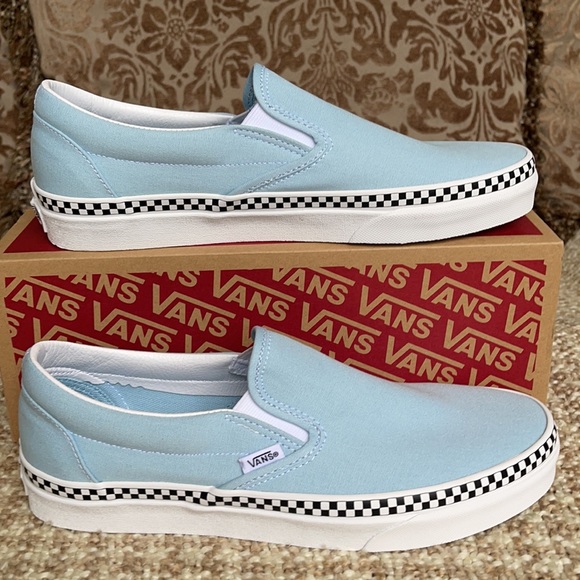 Vans Classic Slip On Check Foxing Men’s - Picture 6 of 16